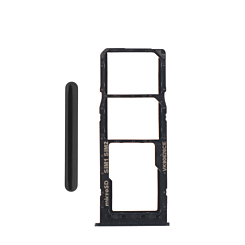 Grab the wholesale deals on the Dual Sim Card Tray for Galaxy A10 A105 Black.