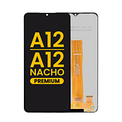 Buy the LCD assembly without frame for Galaxy A12 A125 2020 or A12 Nacho A127 2021 premium.
