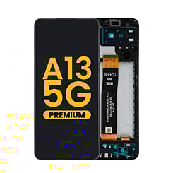 Shop the LCD assembly with frame for the Galaxy A13 5G model A136U released in 2021 in premium quality.
