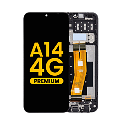 Order the LCD Assembly with Frame for Galaxy A14 4G model A145P or A145R from 2023 in Premium quality.

