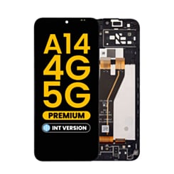 Buy the LCD Assembly with Frame for Galaxy A14 4G A145F A145M 2023 and A14 5G A146B 2023, Premium.