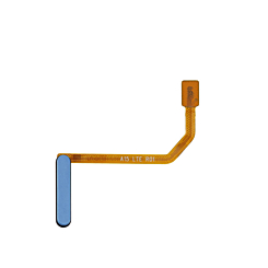 Buy the Fingerprint Reader Flex Cable for Galaxy A15 A155 2023 in Optimistic Blue.