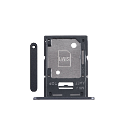 Purchase the Single SIM Card Tray for Galaxy A15 A155 2023 in Black.