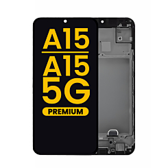 Stock up on the OLED Assembly with Frame for Galaxy A15 4G A155 2023 and A15 5G A156 2023, Premium.