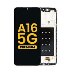 OLED Assembly with Frame for Galaxy A16 5G (A166P / 2024) (International / Dual SIM) (Premium)