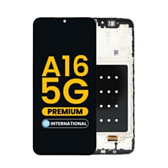 OLED Assembly with Frame for Galaxy A16 5G (A166P / 2024) (International / Dual SIM) (Premium)