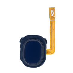 Stock up on the Fingerprint Sensor with Flex Cable for Galaxy A20 A205 Blue.
