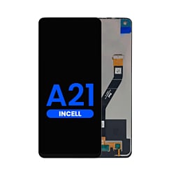Shop the LCD Assembly without Frame for Galaxy A21 A215 2020 Aftermarket Incell.
