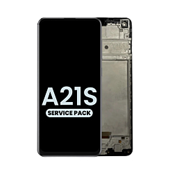 Buy the LCD Assembly with Frame for Galaxy A21s A217 2020 Service Pack.
