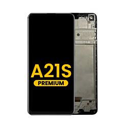 Grab the wholesale deals on the LCD Assembly with Frame for Galaxy A21s A217 2020 Premium.
