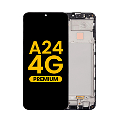 Buy the Premium OLED Assembly with Frame for Galaxy A24 4G A245 2023.
