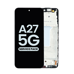 OLED Assembly with Frame for Galaxy A27 5G (A276B / 2025) (BLACK) (Service Pack)
