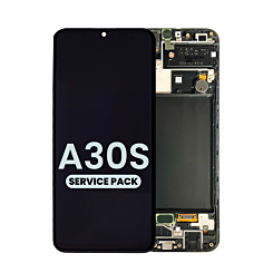 Buy the OLED Assembly with Frame for Galaxy A30s A307 2019, Service Pack.
