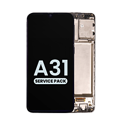 Buy the OLED Assembly with Frame for Galaxy A31 A315 2020 Service Pack.
