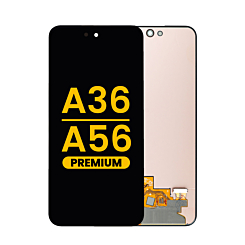 Shop the OLED assembly without frame for the Galaxy A36 5G 2025 and A56 5G 2025 in black, premium version.