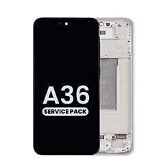 OLED Assembly with Frame for Galaxy A36 5G (A366 / 2025) (LAVENDER) (Service Pack)
