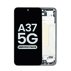 OLED Assembly with Frame for Galaxy A37 5G (A376 / 2026) (CHARCOAL) (Service Pack)