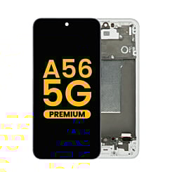 Grab wholesale deals on the OLED assembly with frame for the Galaxy A56 5G 2025 in Olive, premium version.
