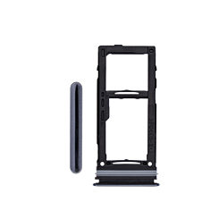 Buy the Awesome Black single SIM card tray for the Galaxy A72 2021 model A725.