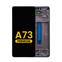 Order the premium mint OLED assembly with frame for the Galaxy A73 2022 model A735.
