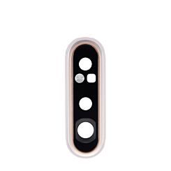 Purchase the gold back camera lens with bracket for the Galaxy A80 A805.