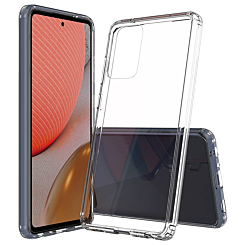 Galaxy A72 5G Hybrid Case with Air Cushion Technology - CLEAR (Only Ground Shipping)