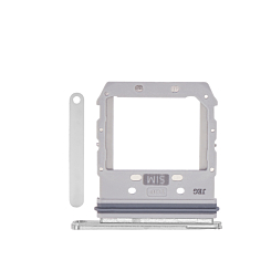 Purchase the SIM card tray for the Galaxy S20 5G UW G981V in Cloud White.