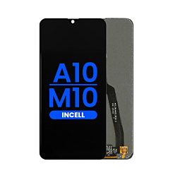 Buy the LCD Assembly without Frame for Galaxy A10 A105 and M10 M105 Aftermarket Incell.

