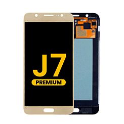 LCD Assembly for Galaxy J7 (J700 / 2015) (GOLD) (Premium)