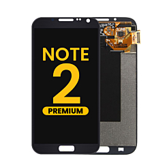 Purchase the OLED Assembly without Frame for Galaxy Note 2 N7100 in Black, Premium.