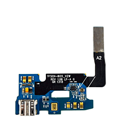 Shop the Charging Port Board with Flex Cable for Galaxy Note 2 i605 VERIZON.