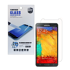 Order the Clear Tempered Glass for Galaxy Note 3, Case Friendly, 2.5D, 1 Piece.