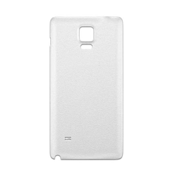 Purchase the Back Glass for Galaxy Note 4 No Logo in White.