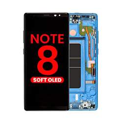 OLED Assembly with Frame for Galaxy Note 8 N950 (DEEP SEA BLUE) (Aftermarket)