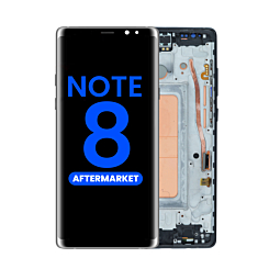Shop the LCD Assembly with Frame for Galaxy Note 8 N950 in Midnight Black, Aftermarket Incell.