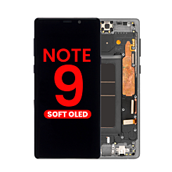 OLED Assembly with Frame for Galaxy Note 9 N960 (MIDNIGHT BLACK) (Aftermarket OLED)