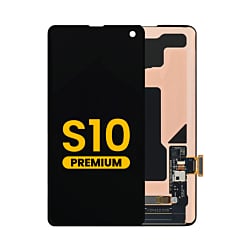 Stock up on the OLED assembly without frame for Galaxy S10 G973, premium.