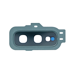 Order the back camera lens with bracket for Galaxy S10E in green.