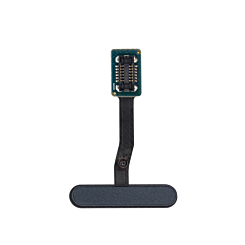 Buy the power button with flex cable and fingerprint sensor for Galaxy S10E in black.
