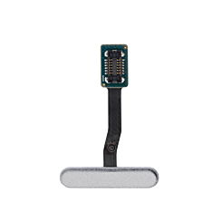 Shop the power button with flex cable and fingerprint sensor for Galaxy S10E in silver.