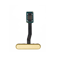 Order the power button with flex cable and fingerprint sensor for Galaxy S10E in yellow.
