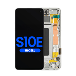 LCD Assembly with Frame for Galaxy S10E (G970) (PRISM WHITE) (Aftermarket Incell)