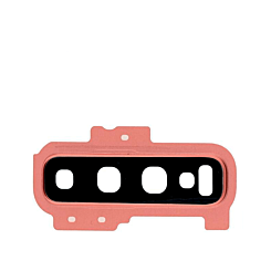 Purchase the back camera lens with bracket for Galaxy S10 Plus in Flamingo Pink.
