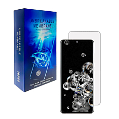 Grab wholesale deals on the Thermoplastic Film TPU Screen Protector for Galaxy S20 Ultra, Armor Style, Pack of 10.