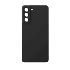 Buy the Back Glass with Camera Lens and Adhesive for Galaxy S21 FE in Graphite, No Logo.