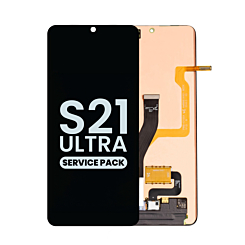 Stock up on the OLED Assembly without Frame for Galaxy S21 Ultra G998, Service Pack.