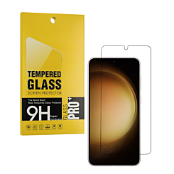Grab wholesale deals on the 0.2mm ultra-thin tempered glass with fingerprint sensor support for Galaxy S23 5G. Case friendly, one piece.