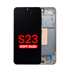 OLED Assembly with Frame for Galaxy S23 (S911) (GREEN) (Aftermarket OLED)