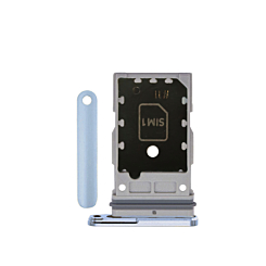 Grab the wholesale deals on the Dual SIM Card Tray for Galaxy S24 or S24 Plus in sapphire blue.
