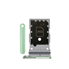 Purchase the Dual SIM Card Tray for Galaxy S24 or S24 Plus in jade green.
